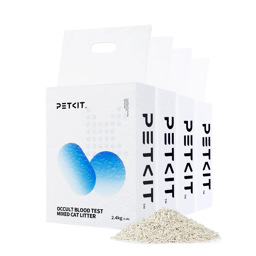 Occult Blood Test Mixed Cat Litter - 4 Bags