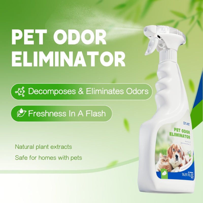 Pet Odour Eliminator Spray (Dogs & Cats) 350ml