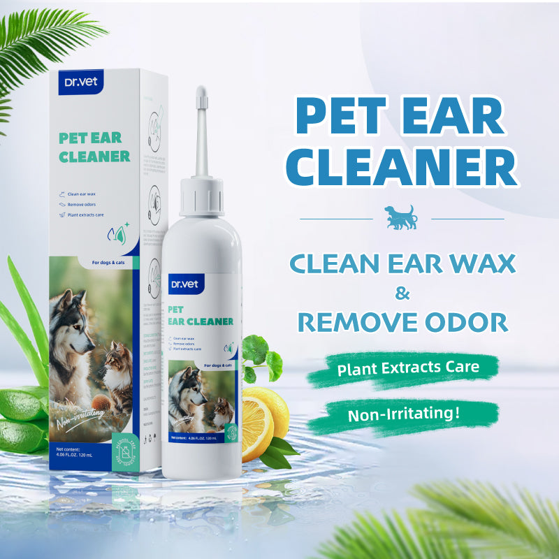 Pet Ear Cleaner For Cat Dog 120ml