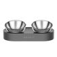 FRESH NANO- 15° ADJUSTABLE FEEDING STAINLESS STEEL DOUBLE BOWL