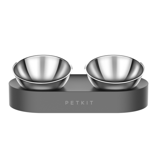FRESH NANO- 15° ADJUSTABLE FEEDING STAINLESS STEEL DOUBLE BOWL