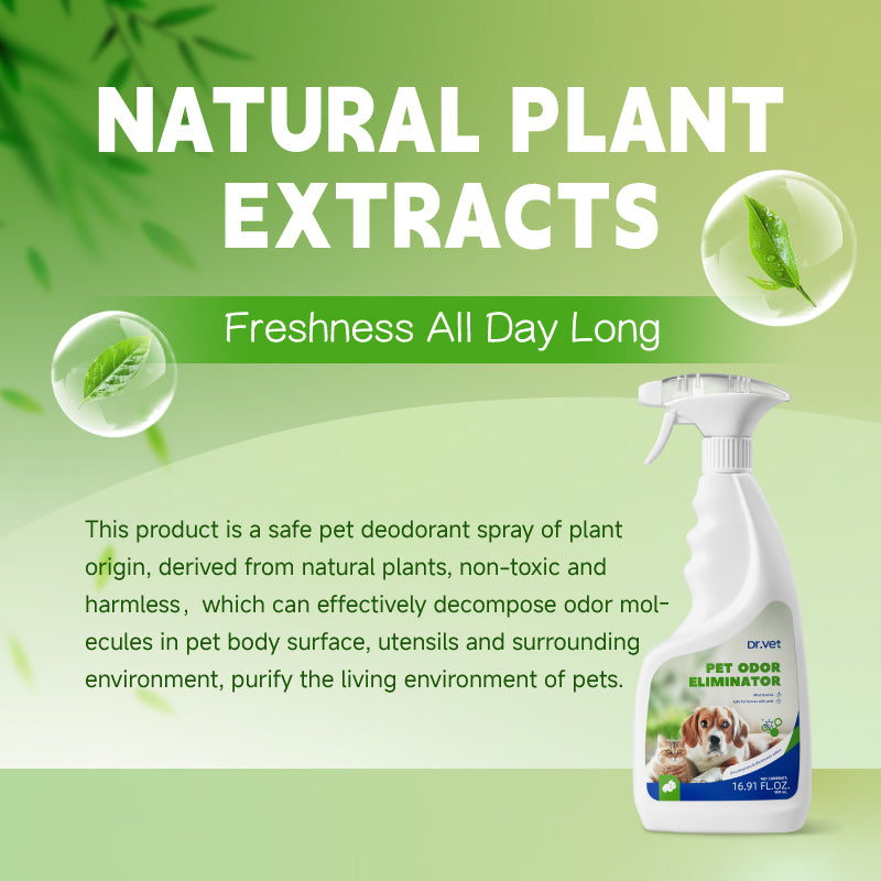 Pet Odour Eliminator Spray (Dogs & Cats) 350ml