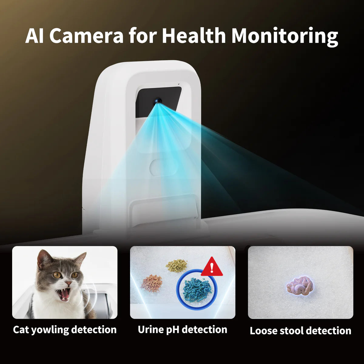 Purobot Crystal Duo Automatic Cat Litter Box with Camera (Early Bird Special)
