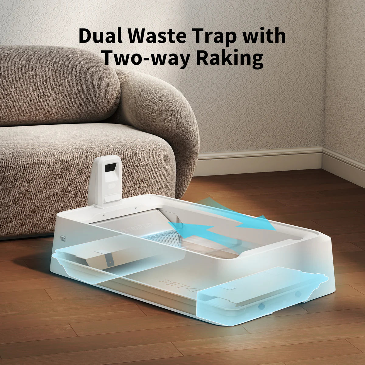 Purobot Crystal Duo Automatic Cat Litter Box with Camera (Early Bird Special)