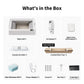 Purobot Crystal Duo Automatic Cat Litter Box with Camera