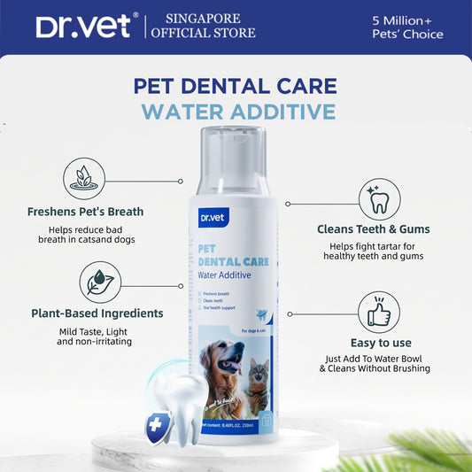 Dr.Vet Pet Dental Care Water Additive 250ml