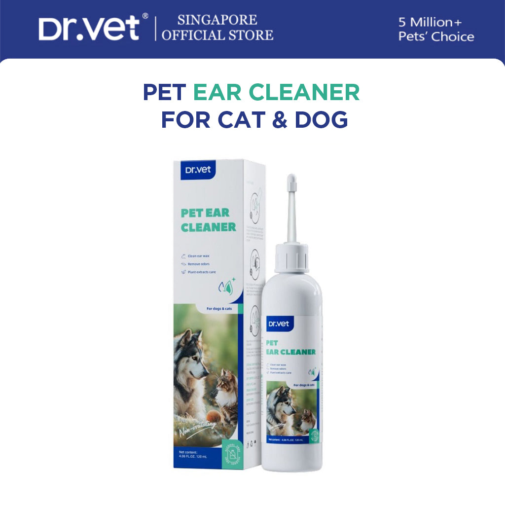 Pet Ear Cleaner For Cat Dog 120ml