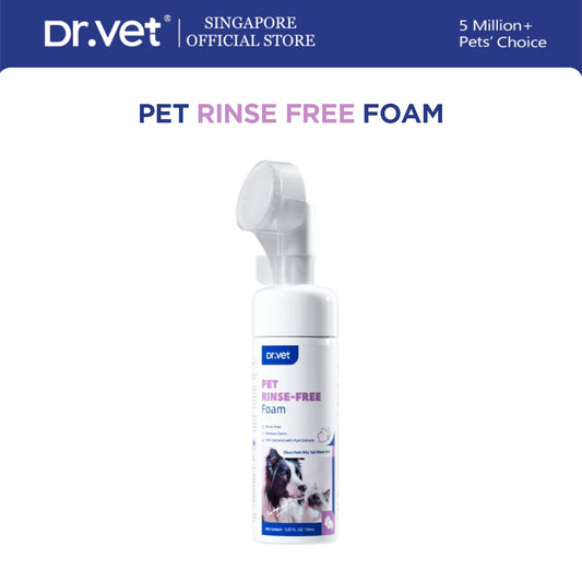 Dr.Vet Pet Rinse Free Foam 150ml