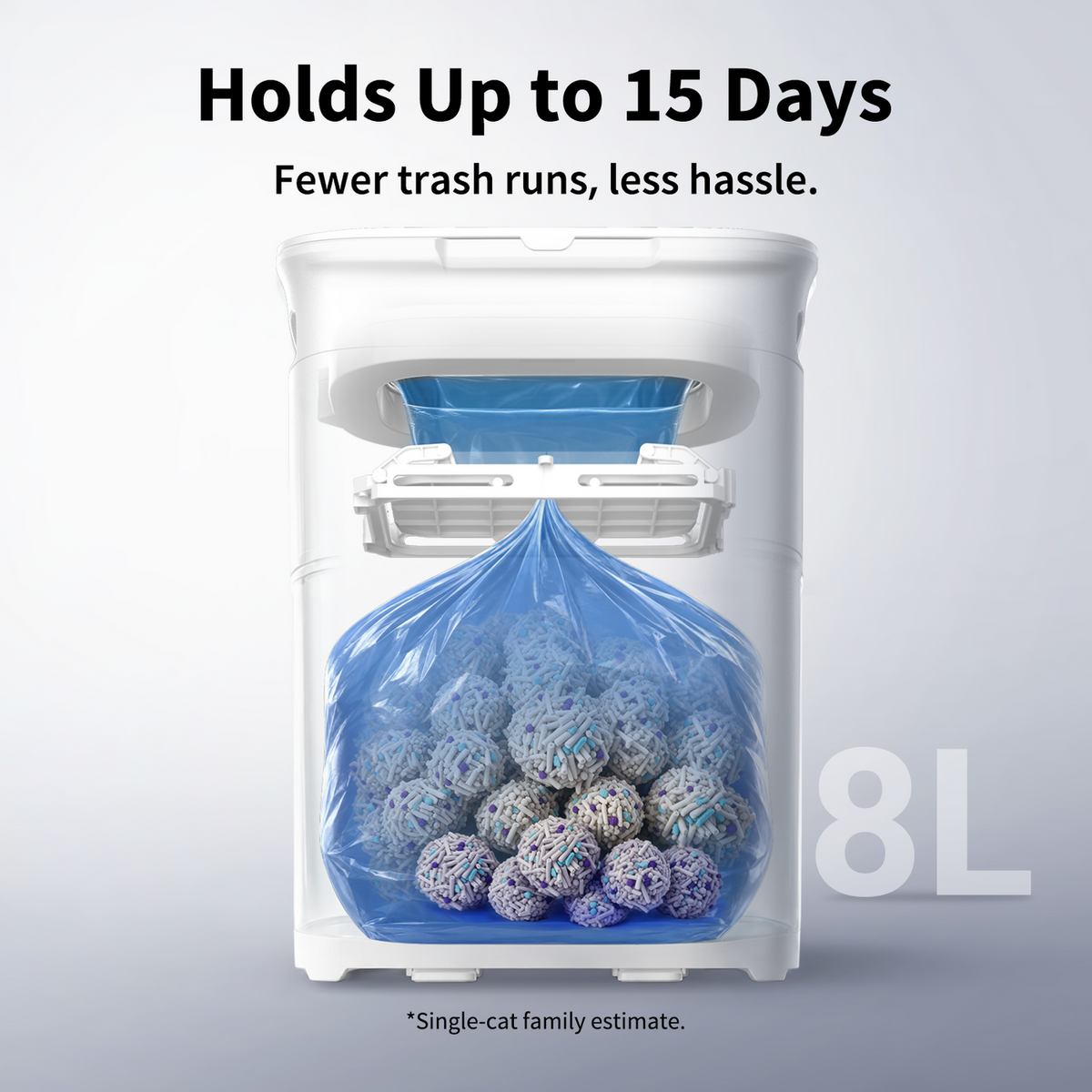 (Pre-Order) AutoSeal Cat Litter Disposal System - Expected Delivery: End of Nov 26'