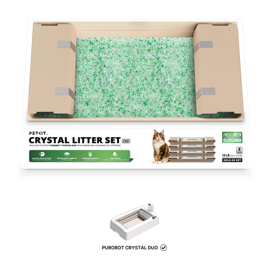 PETKIT Crystal Litter Set (Fresh Green) - 4 Pack