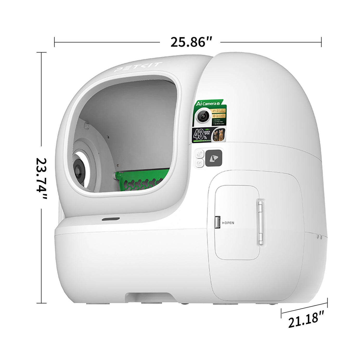 Purobot Max Pro 2 Automatic Cat Litter Box - Stock arriving 27 Aug