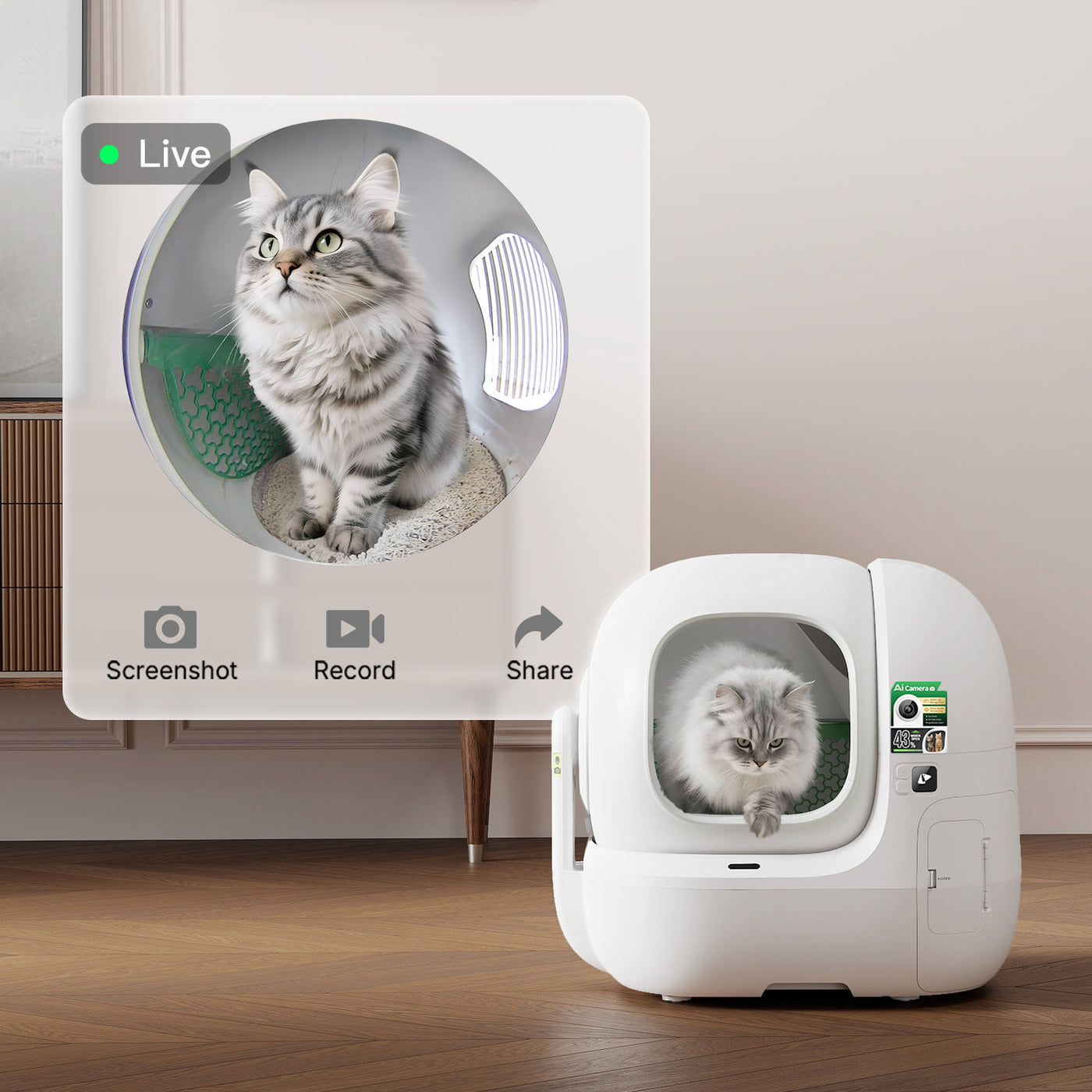 Purobot Max Pro 2 Automatic Cat Litter Box - Stock arriving 27 Aug