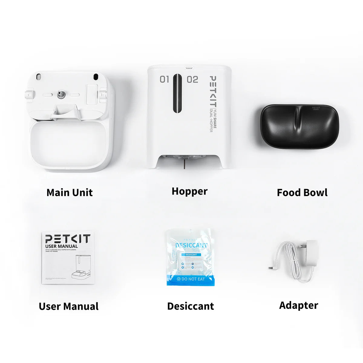 YUMSHARE DUAL-HOPPER WITH CAMERA