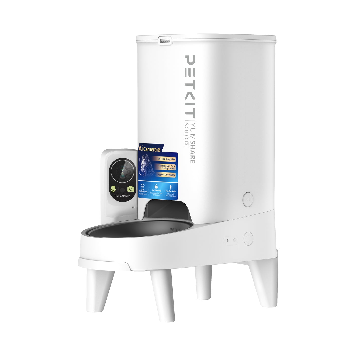 PETKIT Eversweet Max 2 (UVC) Smart Fountain & YumShare Solo 2 Feeder